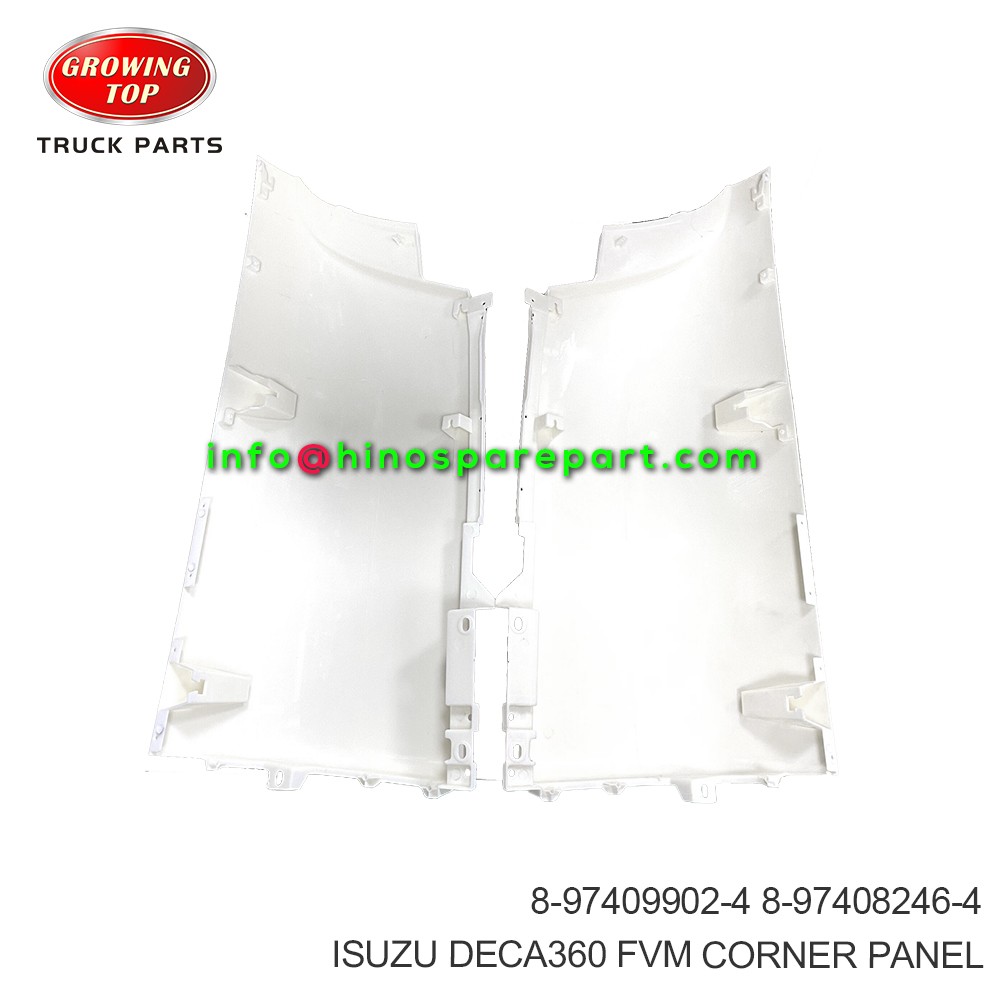 ISUZU DECA360 FVM CORNER PANEL 8-97409902-4