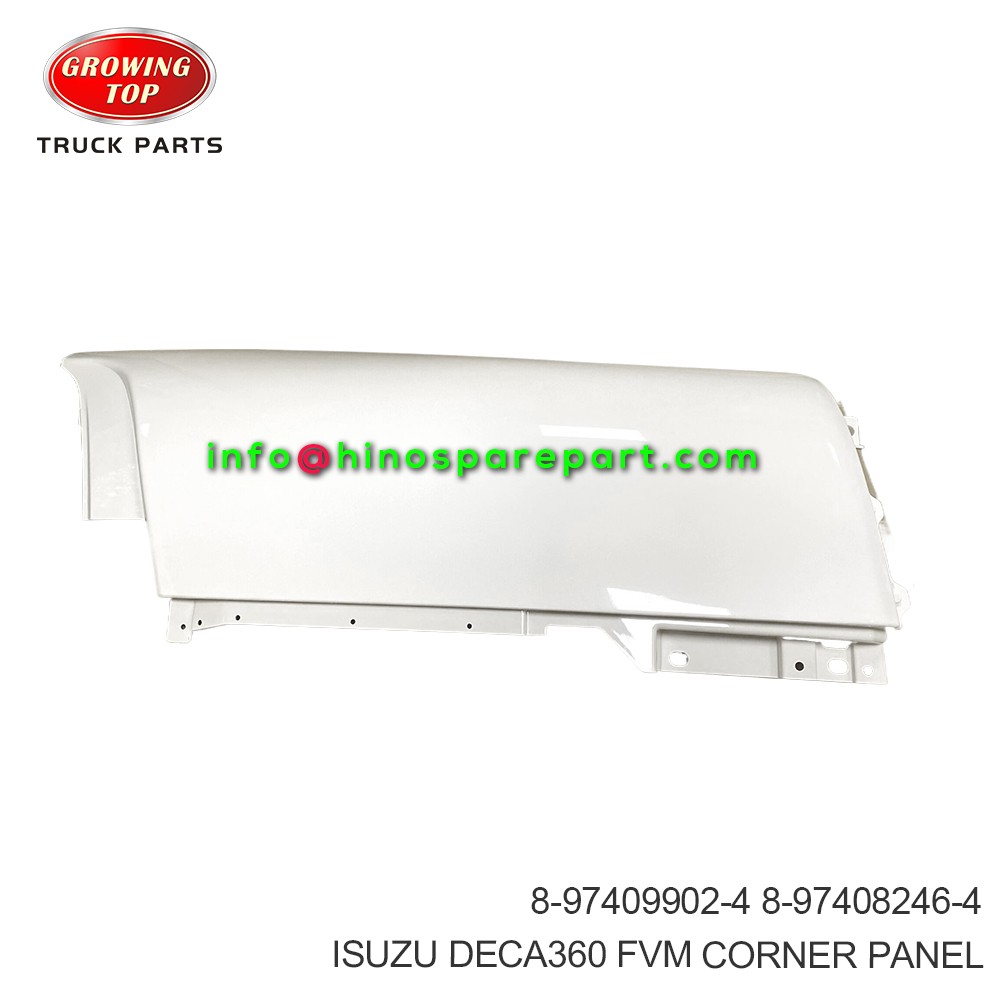 ISUZU DECA360 FVM CORNER PANEL 8-97409902-4