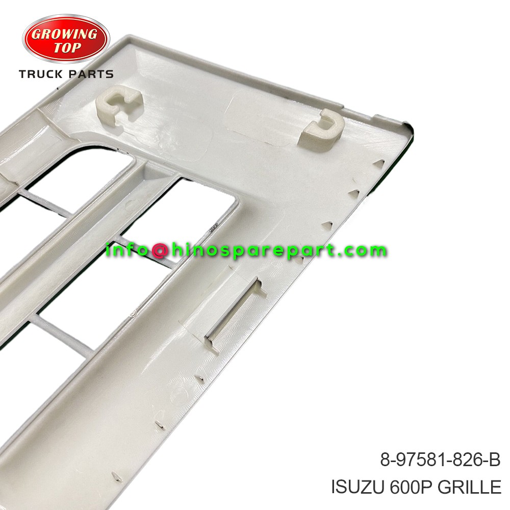 ISUZU 600P GRILLE 8-97581-826-B