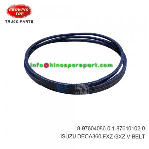 ISUZU DECA360 FXZ GXZ V BELT 8-97604086-0