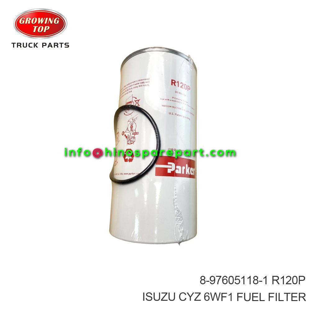 ISUZU CYZ 6WF1 FUEL FILTER 8-97605118-1