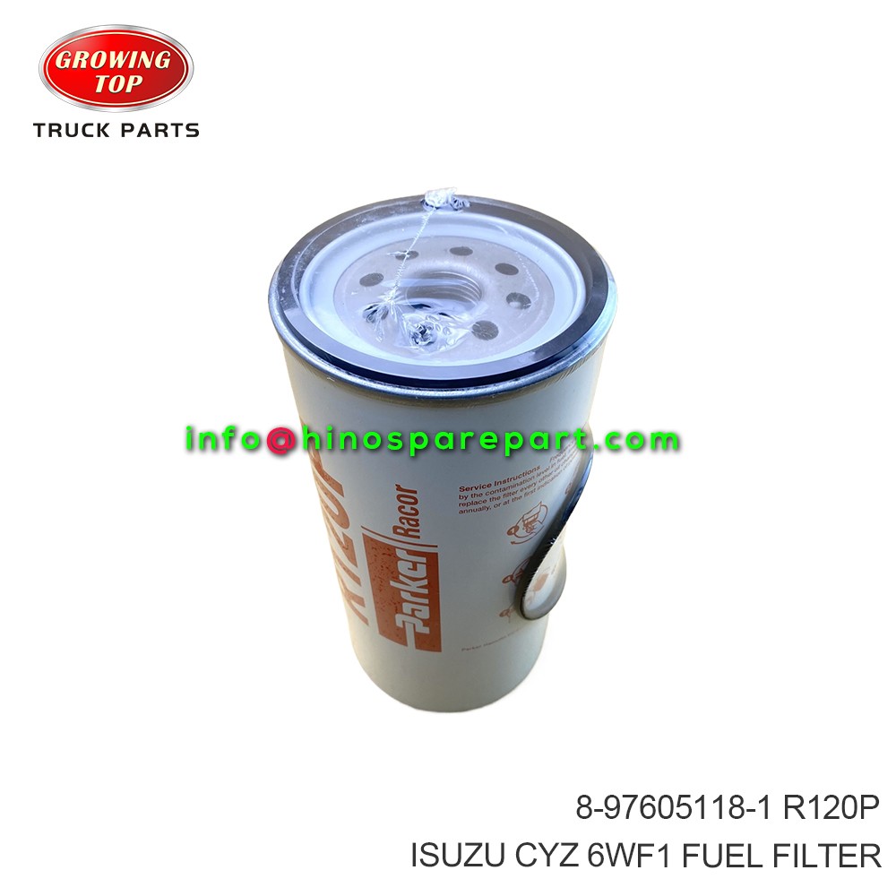 ISUZU CYZ 6WF1 FUEL FILTER 8-97605118-1