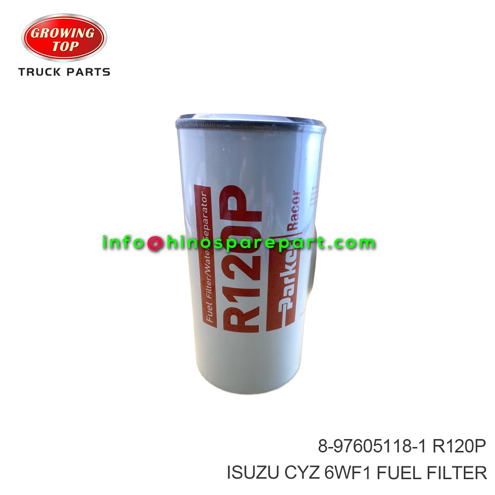 ISUZU CYZ 6WF1 FUEL FILTER 8-97605118-1