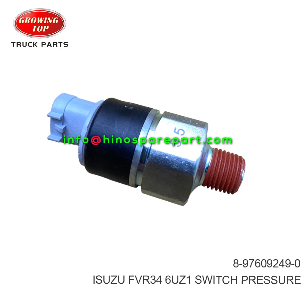 ISUZU FVR34 6UZ1 SWITCH PRESSURE 8-97609249-0