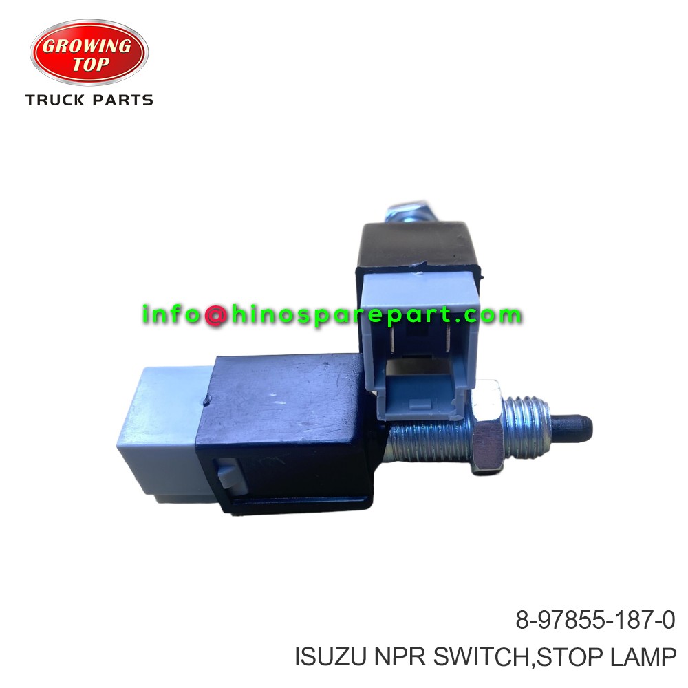 ISUZU NPR SWITCH STOP LAMP 8-97855-187-0
