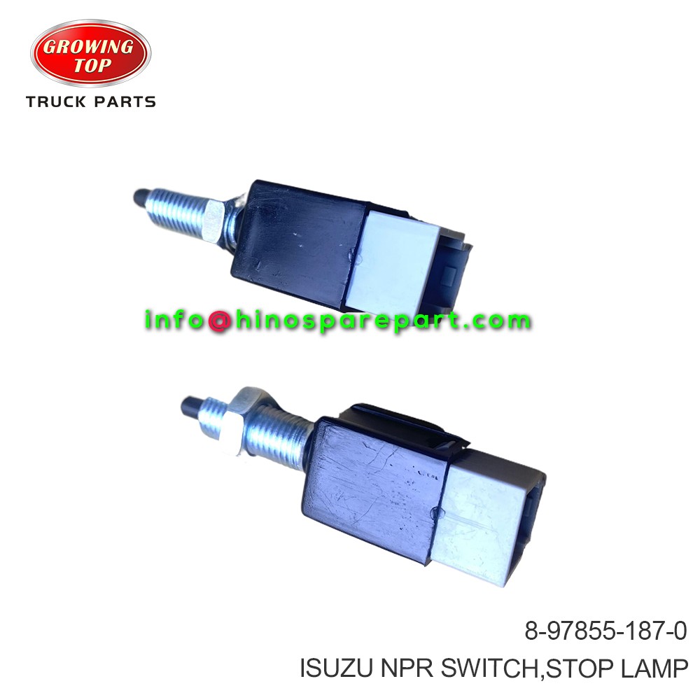 ISUZU NPR SWITCH STOP LAMP 8-97855-187-0