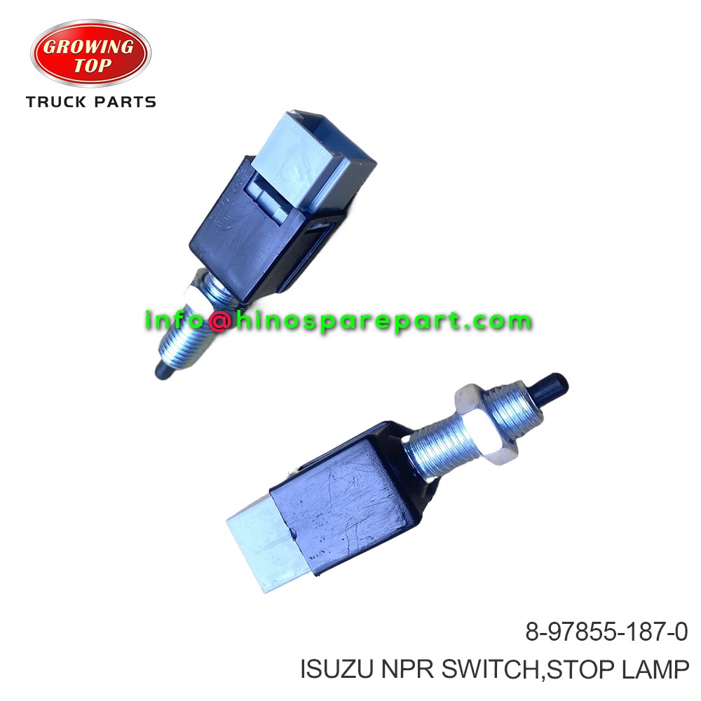 ISUZU NPR SWITCH STOP LAMP 8-97855-187-0