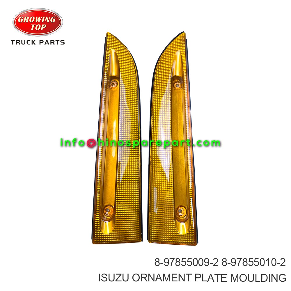 ISUZU ORNAMENT PLATE MOULDING 8-97855009-2