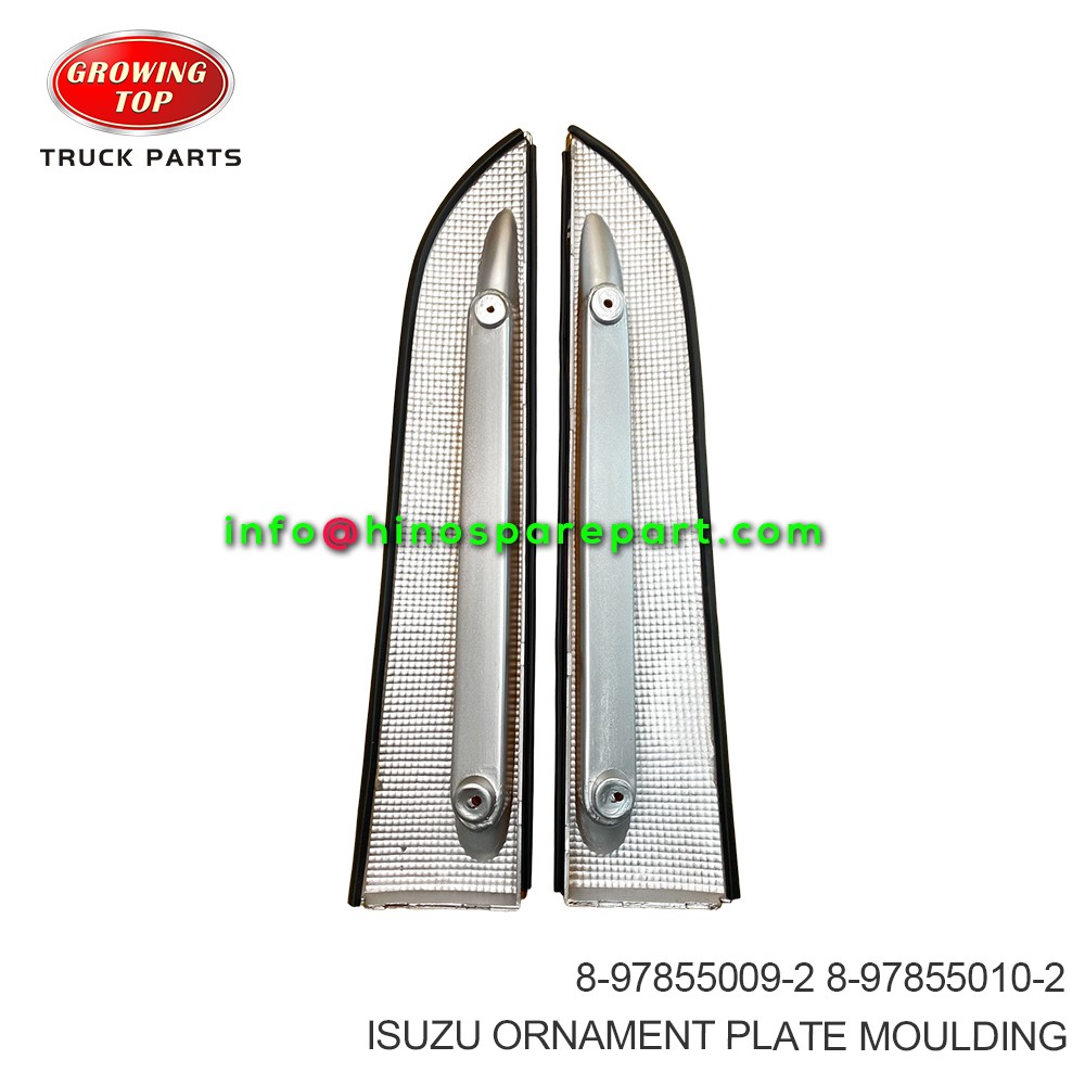 ISUZU ORNAMENT PLATE MOULDING 8-97855009-2
