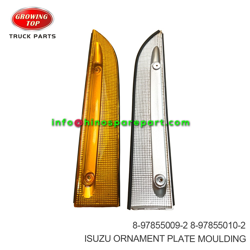 ISUZU ORNAMENT PLATE MOULDING 8-97855009-2