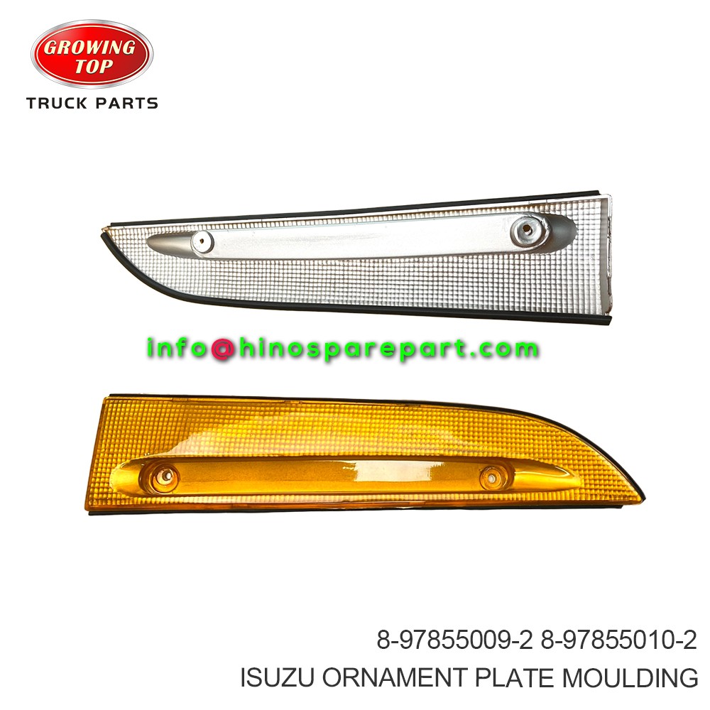 ISUZU ORNAMENT PLATE MOULDING 8-97855009-2