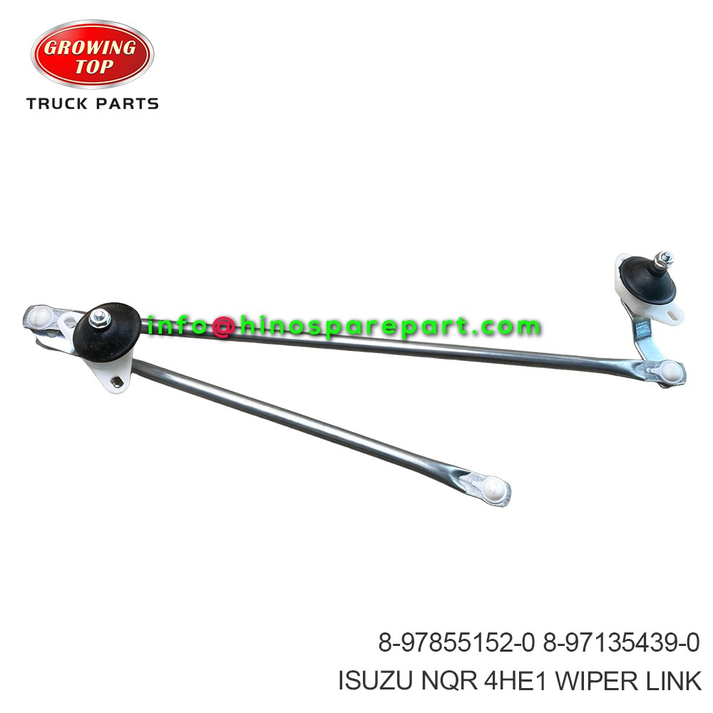 ISUZU NQR 4HE1 WIPER LINK 8-97855152-0