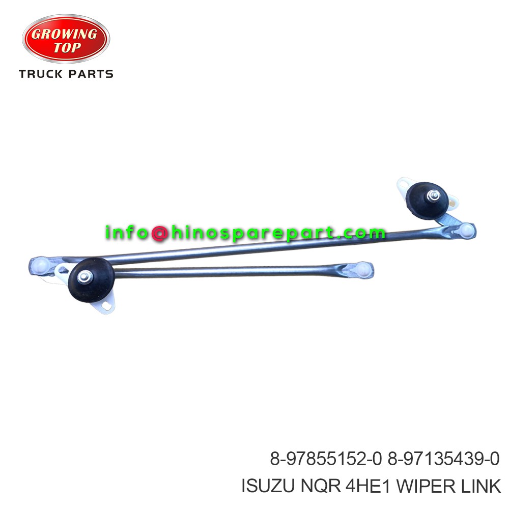 ISUZU NQR 4HE1 WIPER LINK 8-97855152-0