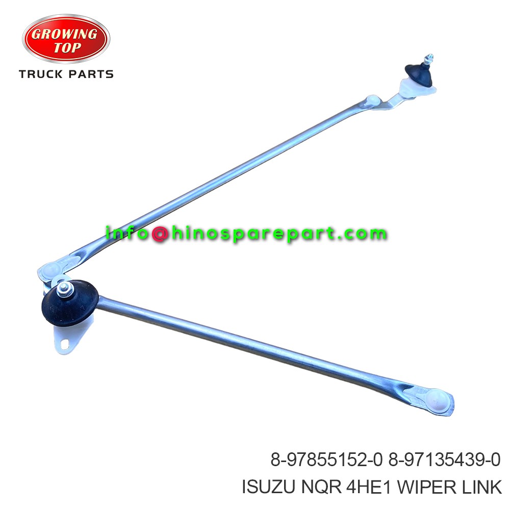 ISUZU NQR 4HE1 WIPER LINK 8-97855152-0