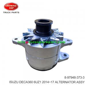 ISUZU DECA360 6UZ1 2014~17 ALTERNATOR ASSY 8-97948-373-3