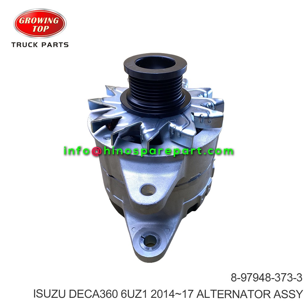 ISUZU DECA360 6UZ1 2014~17 ALTERNATOR ASSY 8-97948-373-3