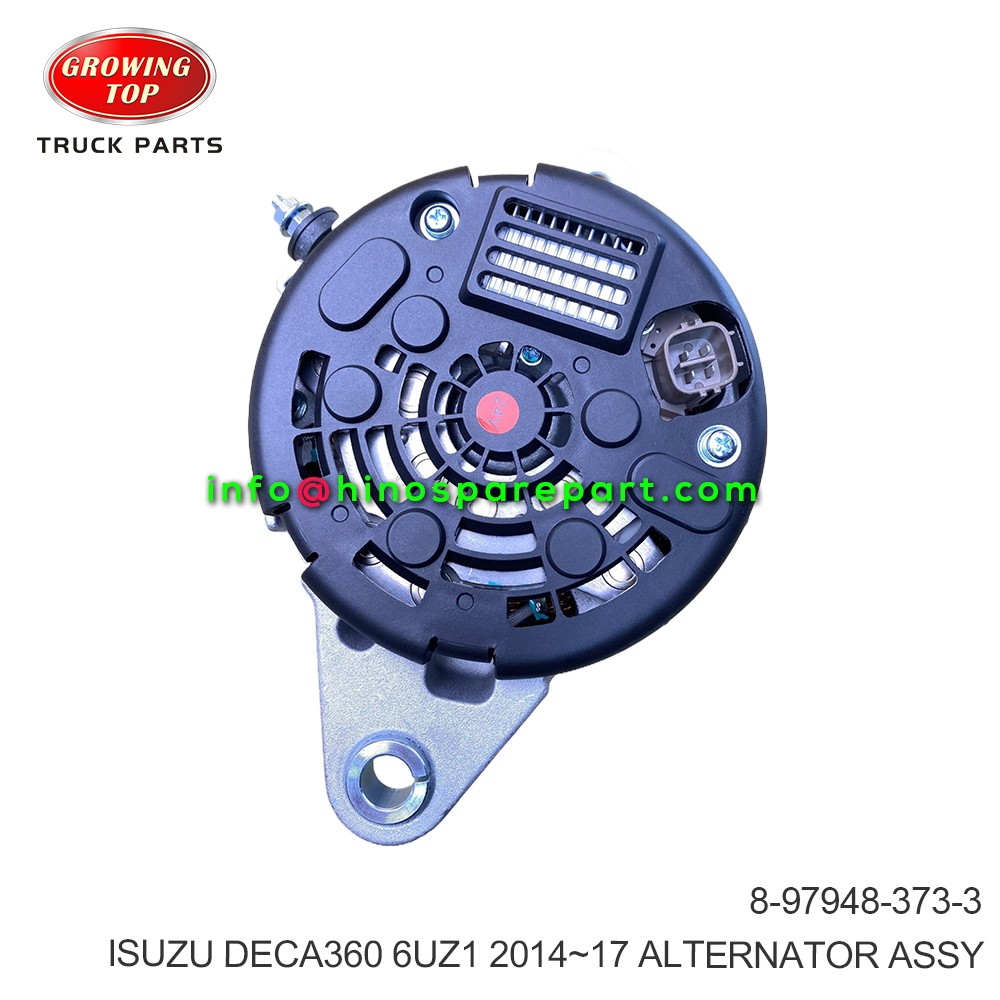 ISUZU DECA360 6UZ1 2014~17 ALTERNATOR ASSY 8-97948-373-3