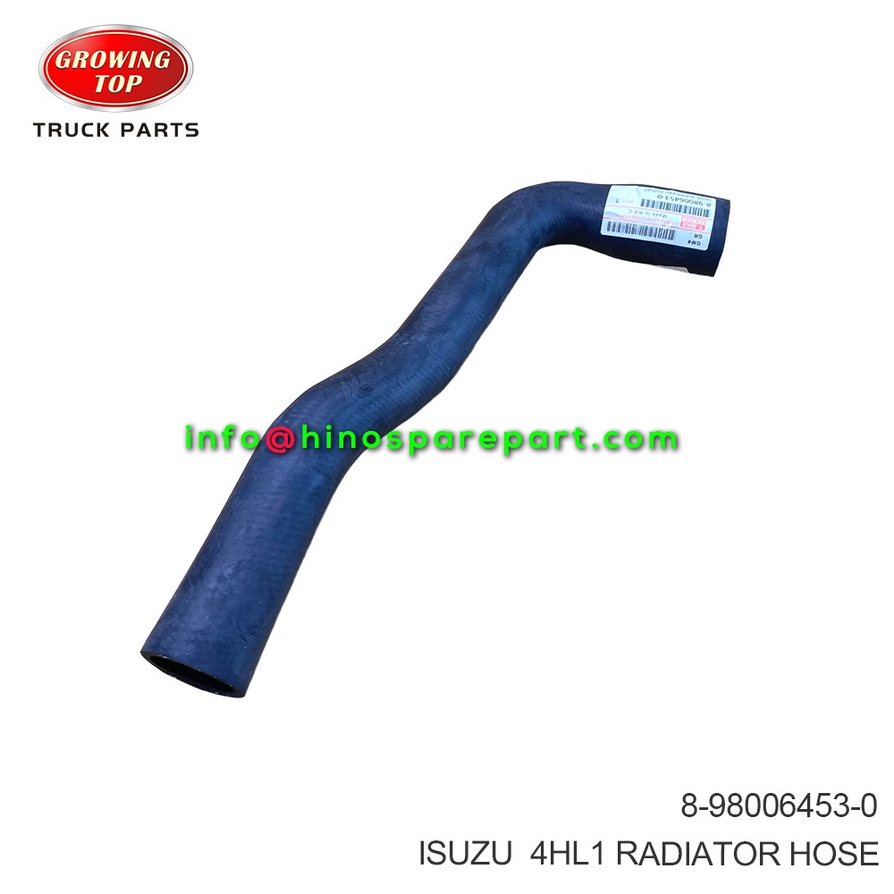 ISUZU  4HL1 RADIATOR HOSE 8-98006453-0