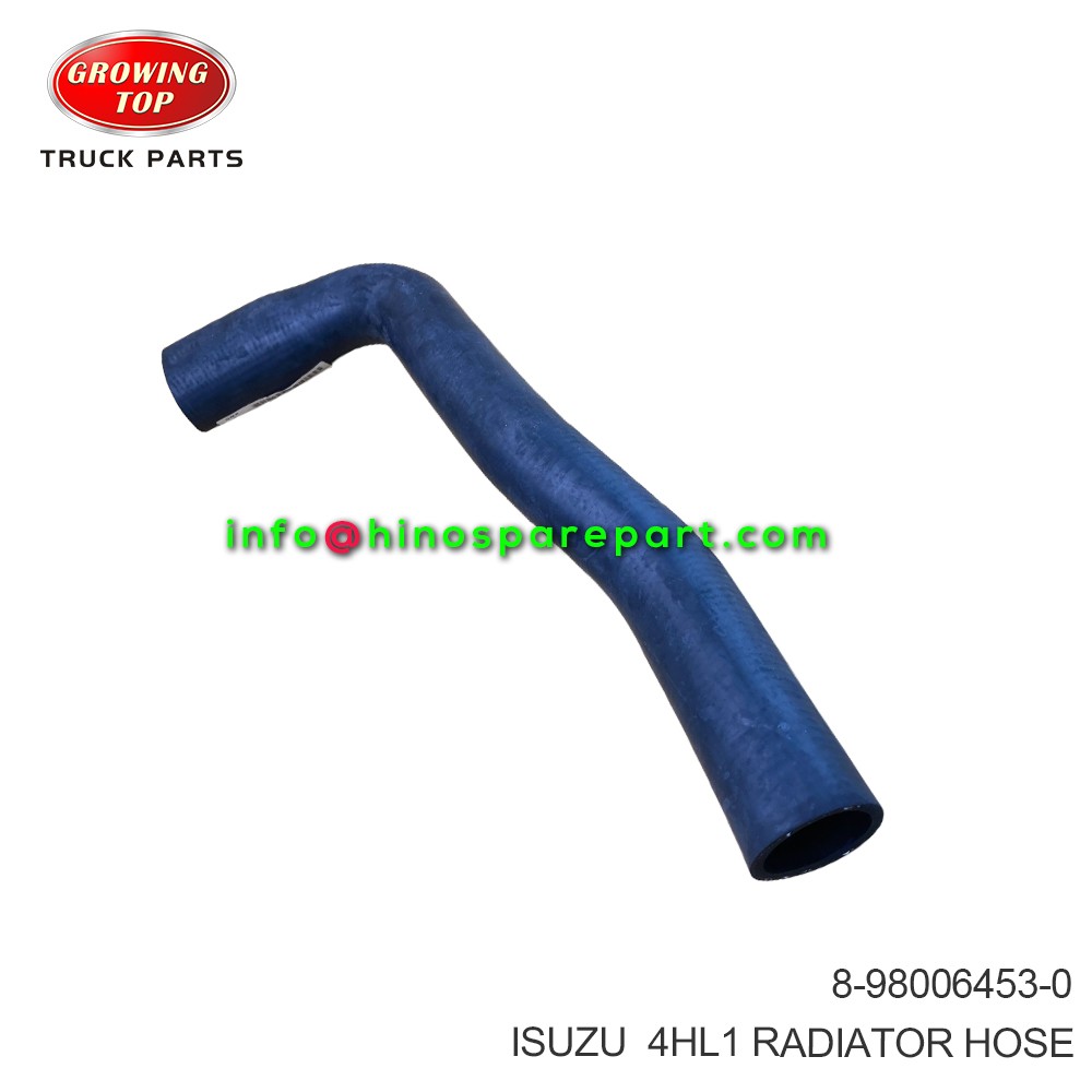 ISUZU  4HL1 RADIATOR HOSE 8-98006453-0