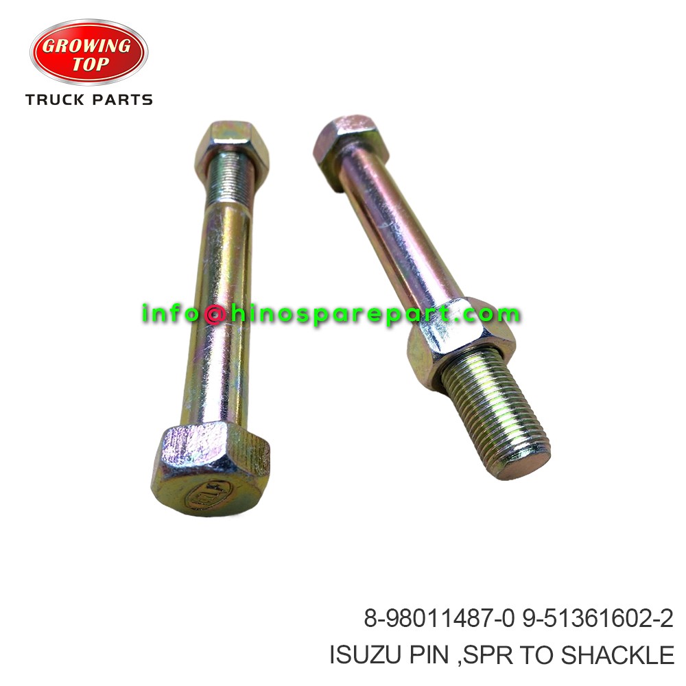 ISUZU PIN SPR TO SHACKLE 8-98011487-0