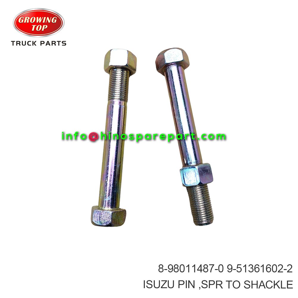 ISUZU PIN SPR TO SHACKLE 8-98011487-0