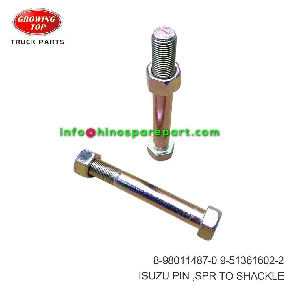 ISUZU PIN SPR TO SHACKLE 8-98011487-0