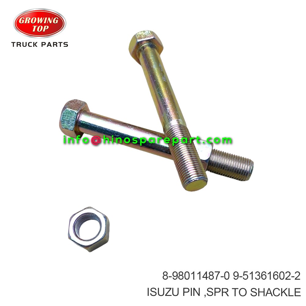ISUZU PIN SPR TO SHACKLE 8-98011487-0