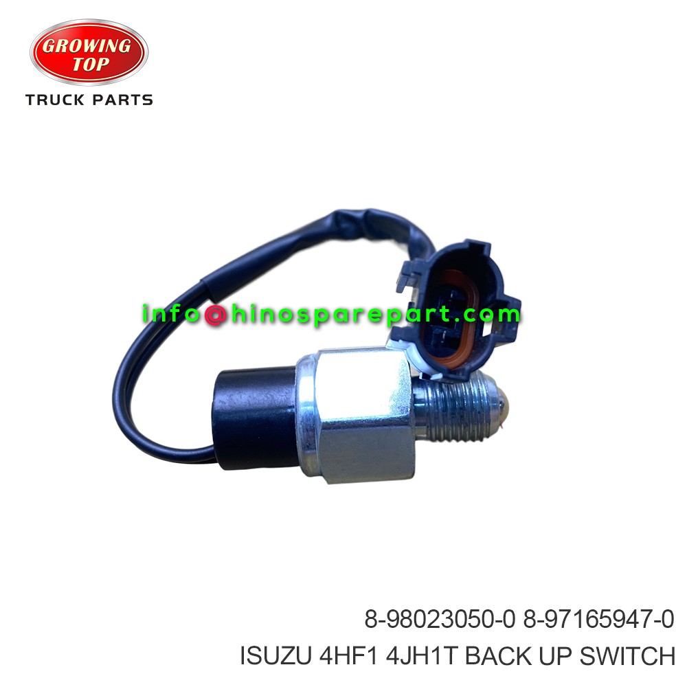 ISUZU 4HF1 4JH1T BACK UP SWITCH 8-98023050-0