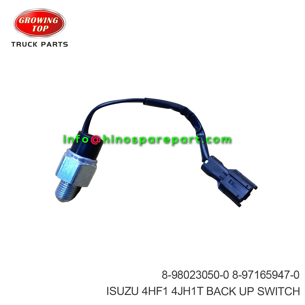 ISUZU 4HF1 4JH1T BACK UP SWITCH 8-98023050-0