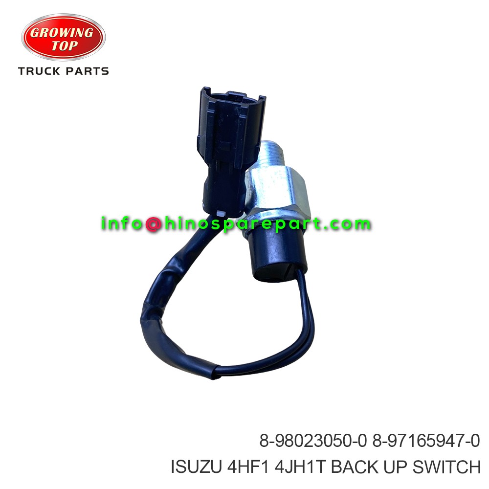 ISUZU 4HF1 4JH1T BACK UP SWITCH 8-98023050-0