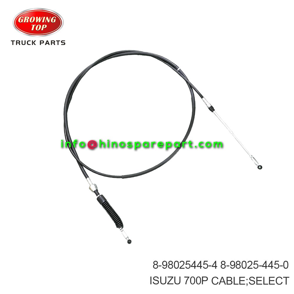 ISUZU 700P CABLE SELECT 8-98025-445-4