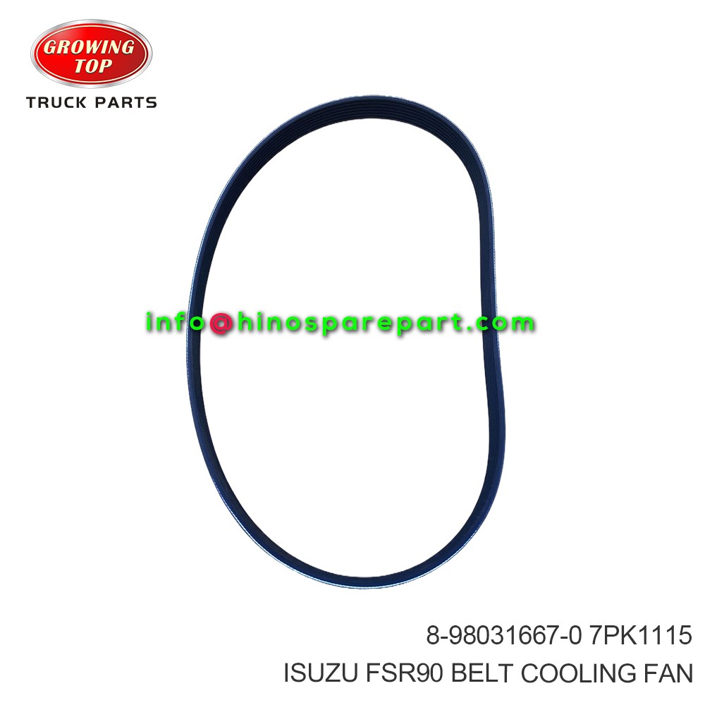 ISUZU FSR90 BELT COOLING FAN  8-98031667-0