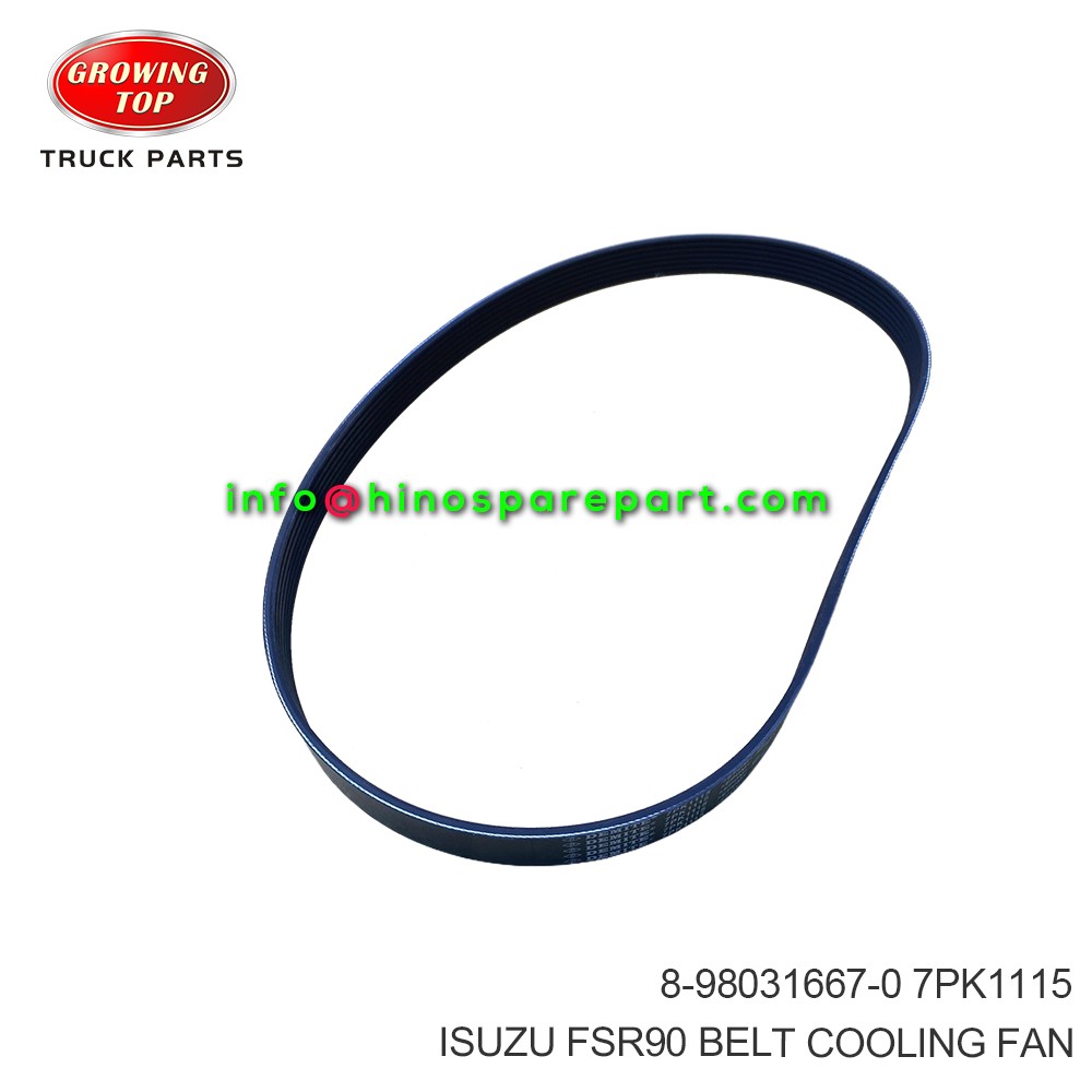 ISUZU FSR90 BELT COOLING FAN  8-98031667-0