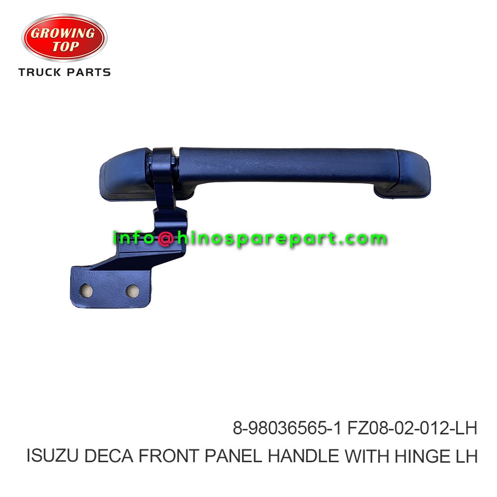 ISUZU DECA 360 FRR FRONT PANEL HANDLE WITH HINGE LH  8-98036565-1