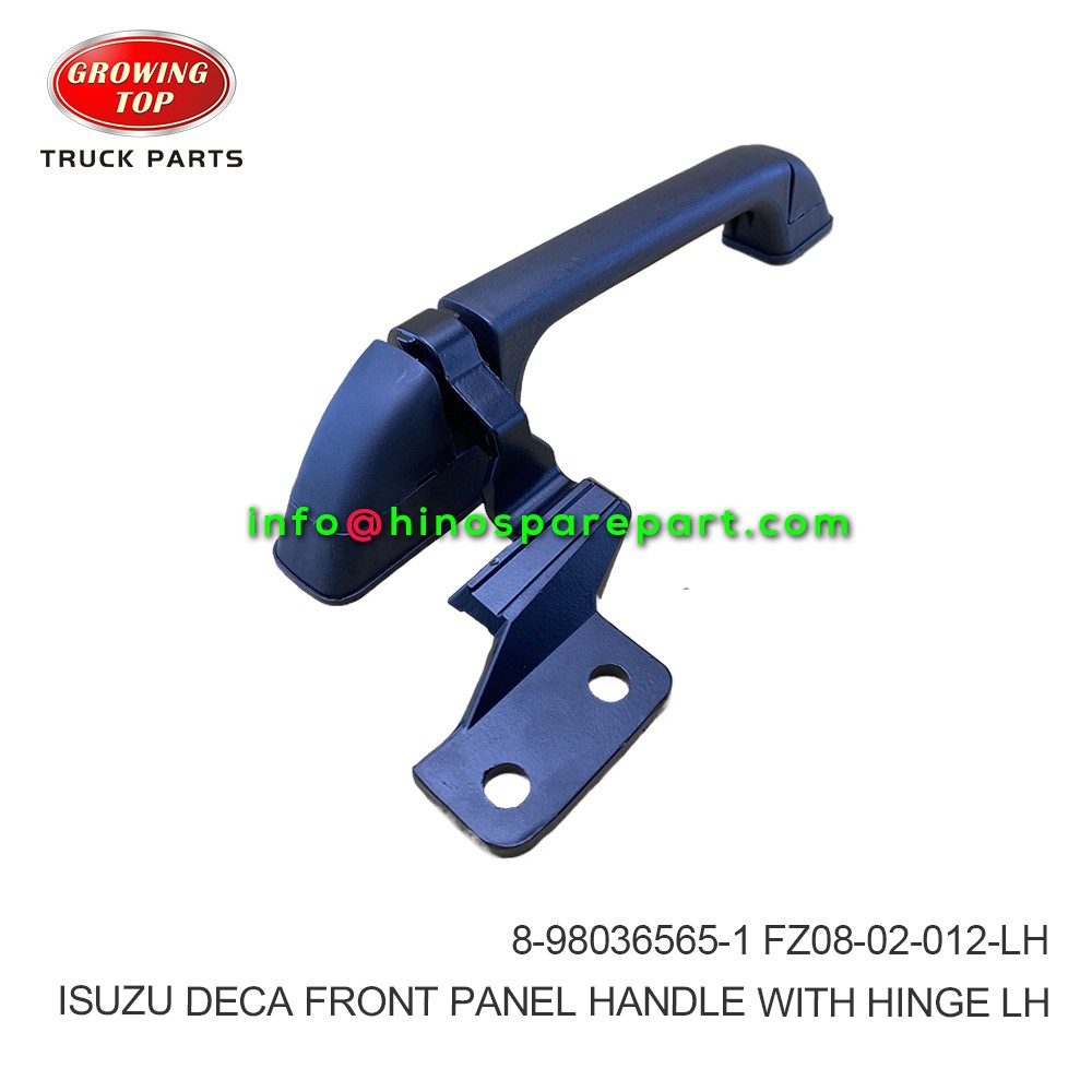 ISUZU DECA 360 FRR FRONT PANEL HANDLE WITH HINGE LH  8-98036565-1
