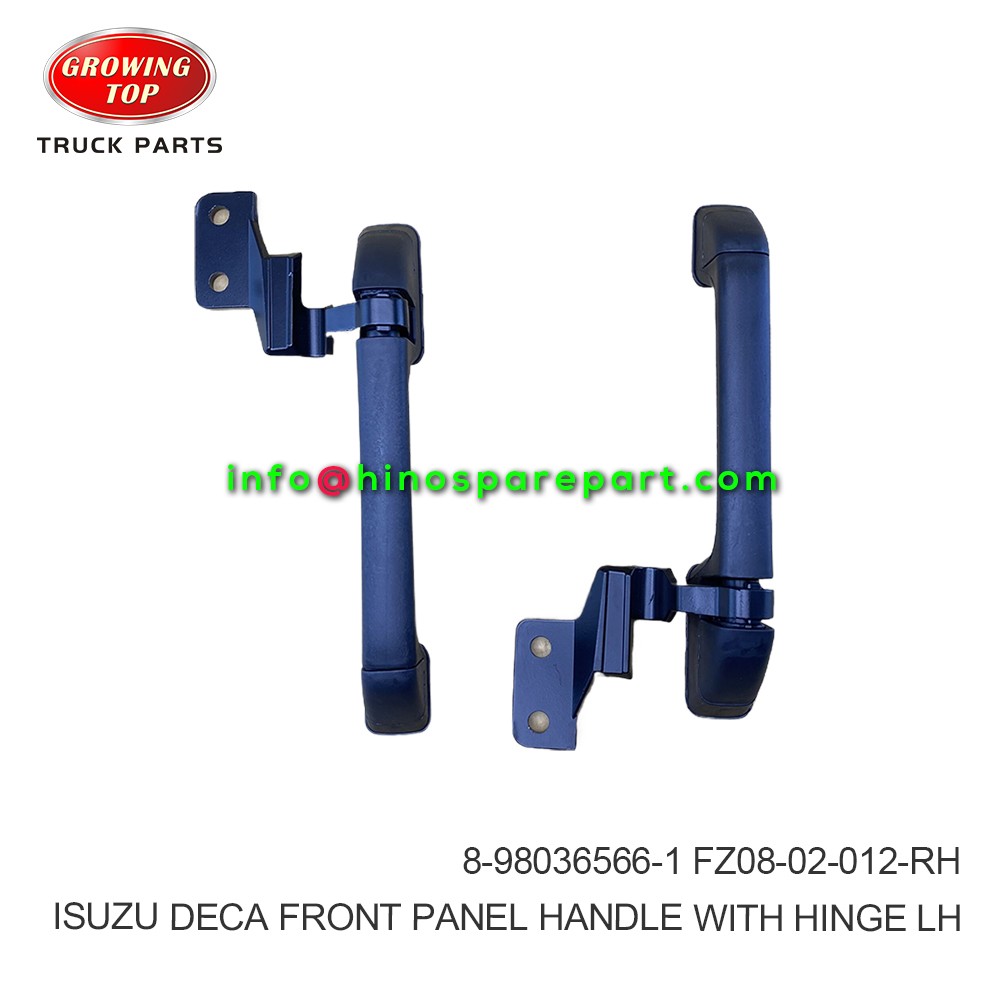 ISUZU DECA 360 FRR FRONT PANEL HANDLE WITH HINGE LH 8-98036566-1