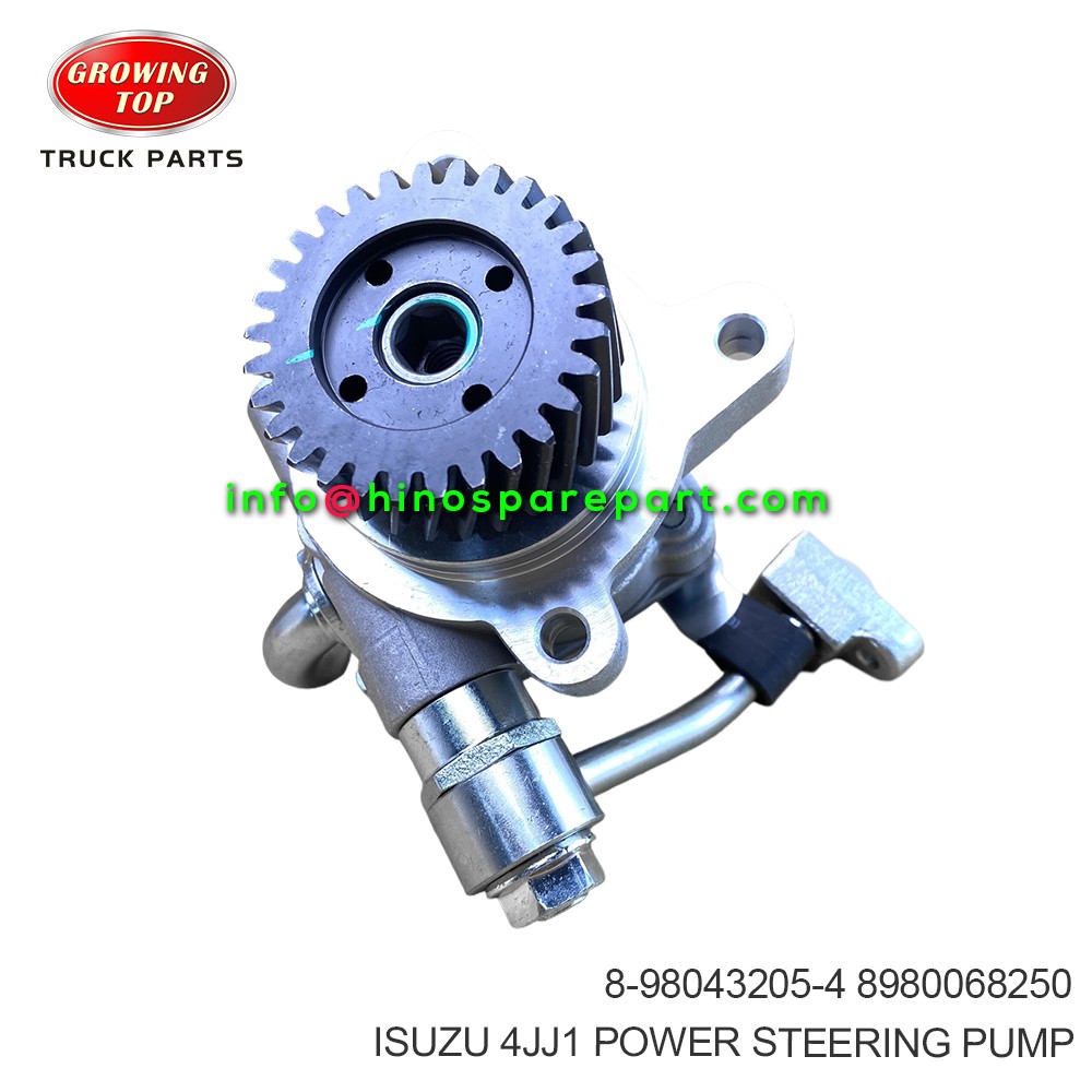 ISUZU 4JJ1 POWER STEERING PUMP 8-98043205-4