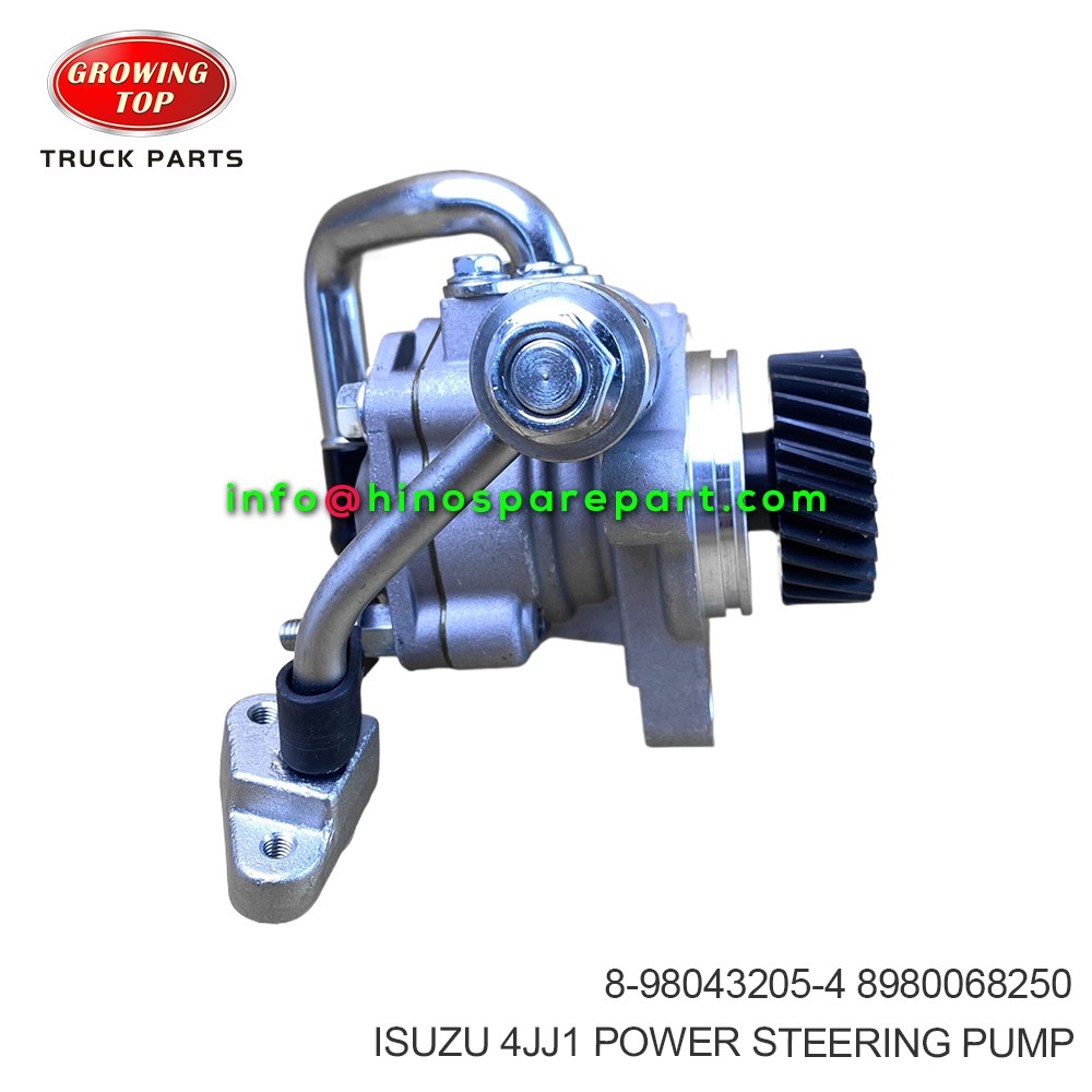 ISUZU 4JJ1 POWER STEERING PUMP 8-98043205-4