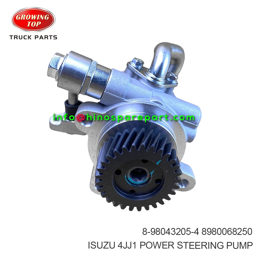 ISUZU 4JJ1 POWER STEERING PUMP 8-98043205-4