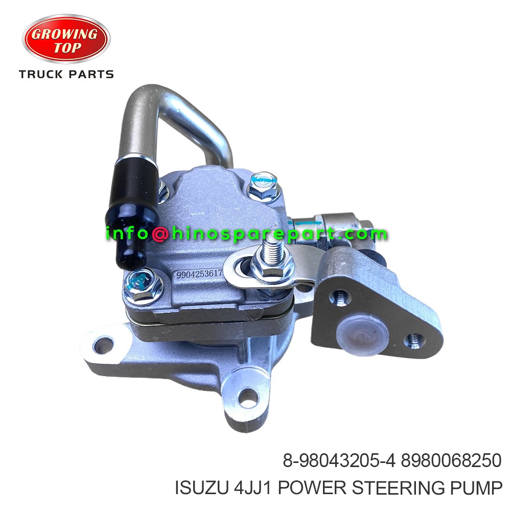 ISUZU 4JJ1 POWER STEERING PUMP 8-98043205-4
