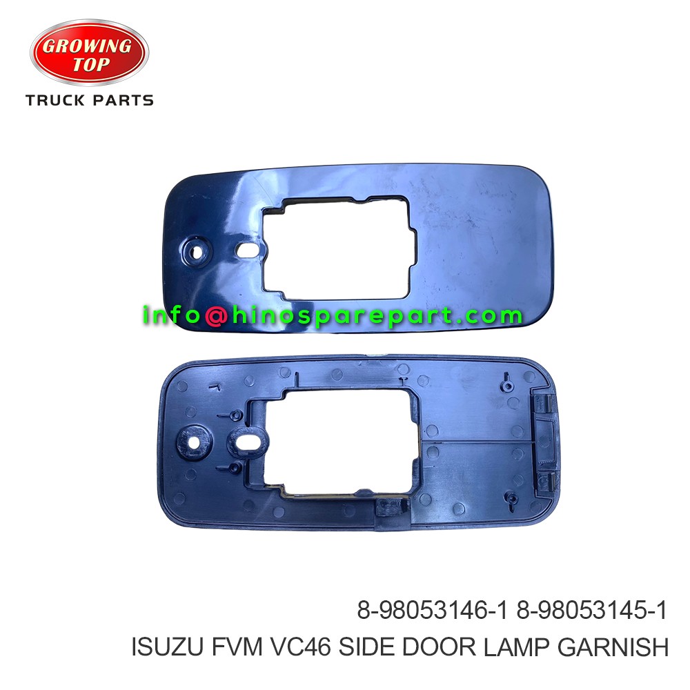 ISUZU FVM VC46 SIDE DOOR LAMP GARNISH 8-98053145-1