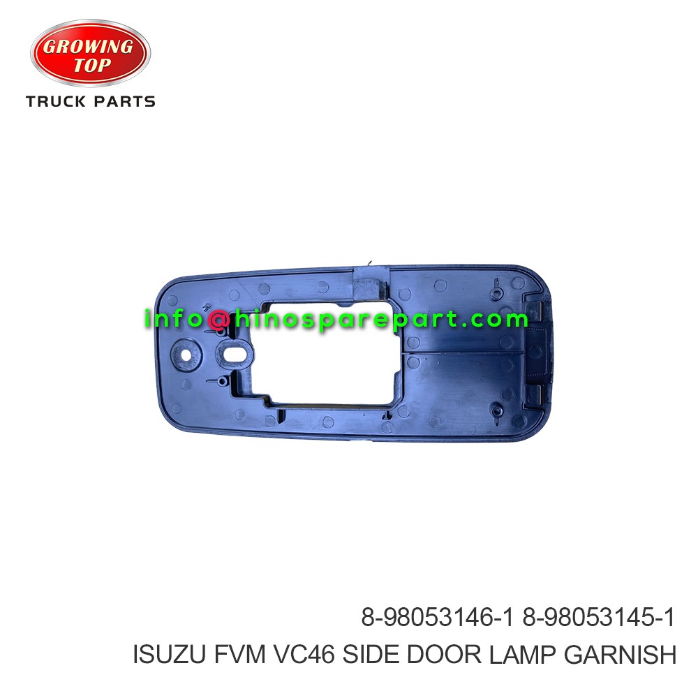 ISUZU FVM VC46 SIDE DOOR LAMP GARNISH 8-98053145-1