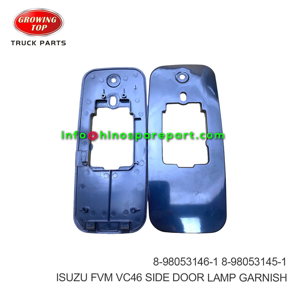 ISUZU FVM VC46 SIDE DOOR LAMP GARNISH 8-98053145-1