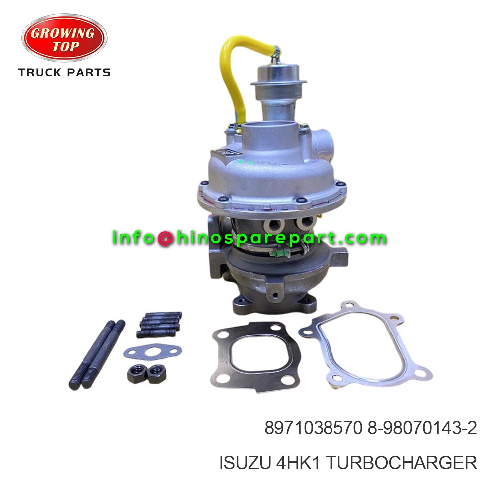 ISUZU 4HK1 TURBOCHARGER 8-98070143-2