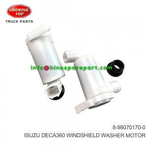 ISUZU DECA360 WINDSHIELD WASHER MOTOR 8-98070170-0