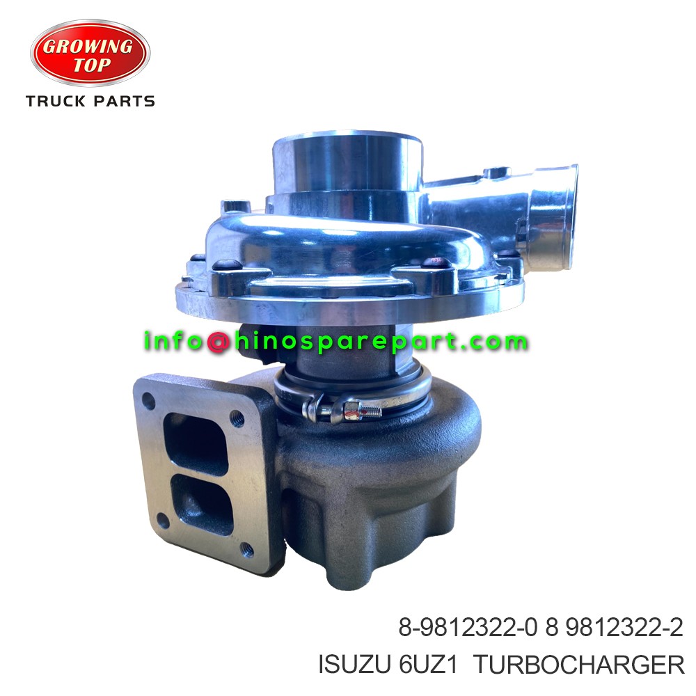 ISUZU 6UZ1 TURBOCHARGER 8-9812322-0