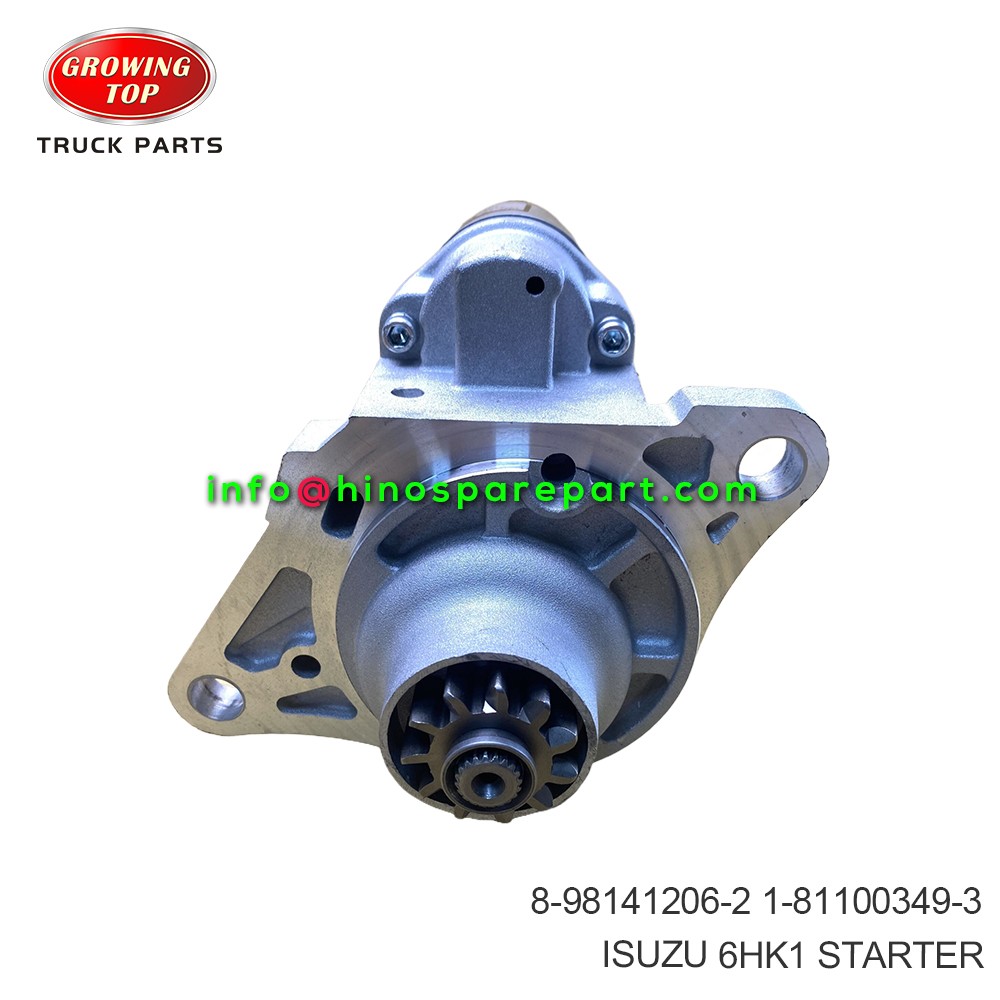 ISUZU 6HK1 STARTER 8-98141206-2
