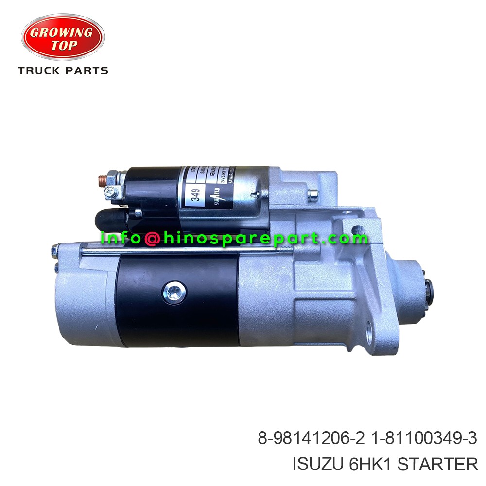 ISUZU 6HK1 STARTER 8-98141206-2