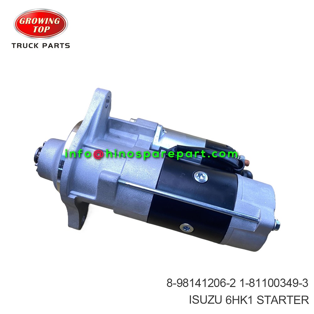 ISUZU 6HK1 STARTER 8-98141206-2