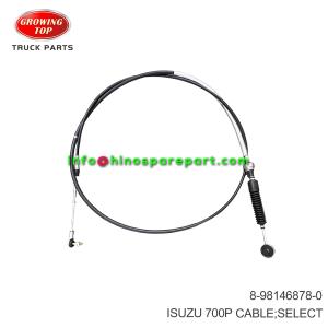 ISUZU 700P CABLE SELECT 8-98146878-0